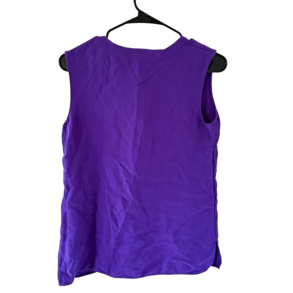 Ralph Lauren Purple Label Purple Sleeveless Top - Picture 4 of 6